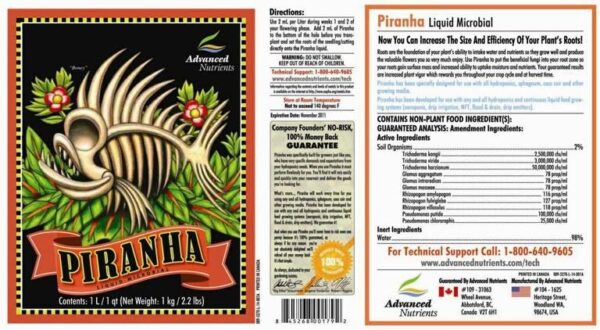 Advanced Nutrients Piranha 250 ml - Image 3