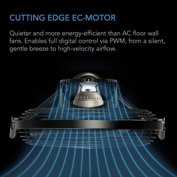 AC INFINITY 14" WALL/FLOOR FAN - Image 4
