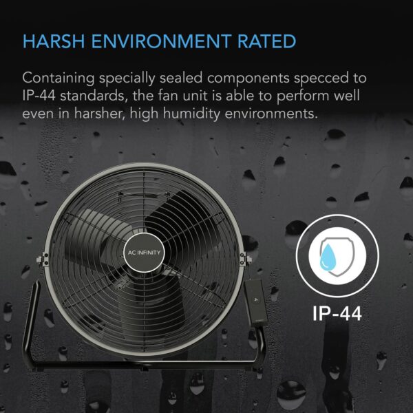 AC INFINITY 14" WALL/FLOOR FAN - Image 3