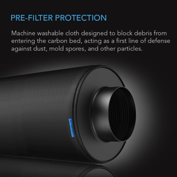 AC INFINITY PRE FILTER CLOTH 8" - Image 3