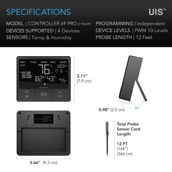 AC INFINITY CONTROLLER 69 PRO - Image 3