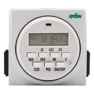 Grow1 120V Dual Outlet Digital timer
