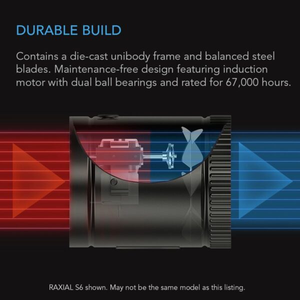AC INFINITY RAXIAL S6 6" FAN - Image 7