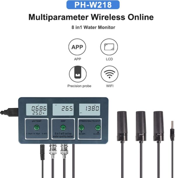 Analytical Instruments pH-W218 8 in 1 pH Monitor - Image 2