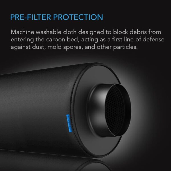 AC INFINITY PRE FILTER CLOTH 4" - Image 2