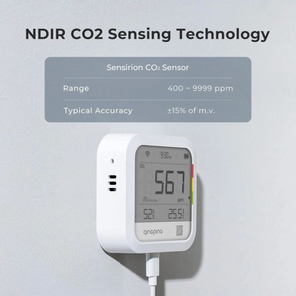 QINGPING CO2 TEMP RH MONITOR - Image 5