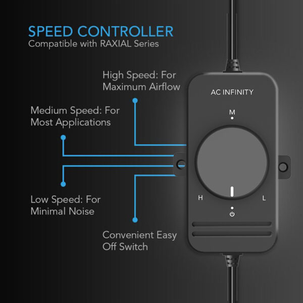 AC INFINITY RAXIAL S8 8" FAN - Image 6