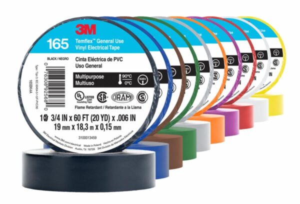 Brown Temflex Tape 19mmx18mt