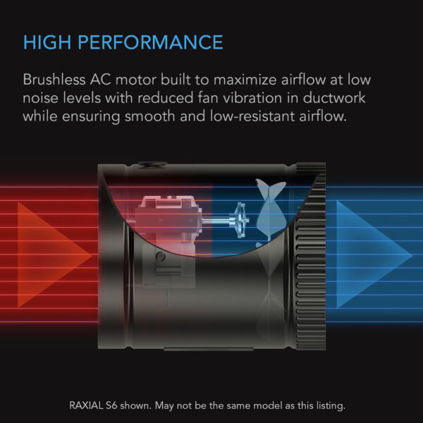 AC INFINITY RAXIAL S8 8" FAN - Image 5