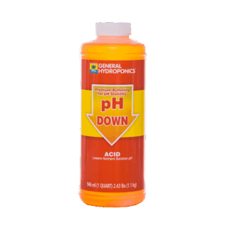 General Hydroponics pH Down Acid 1 Quart